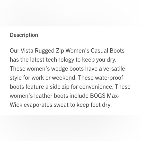 Versatile Bogs Vista Rugged Zip Snow Boots in Cognac  Suede, Women’s Size 9 - Picture 3 of 9